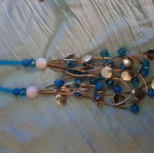 Boho Blue Neckless